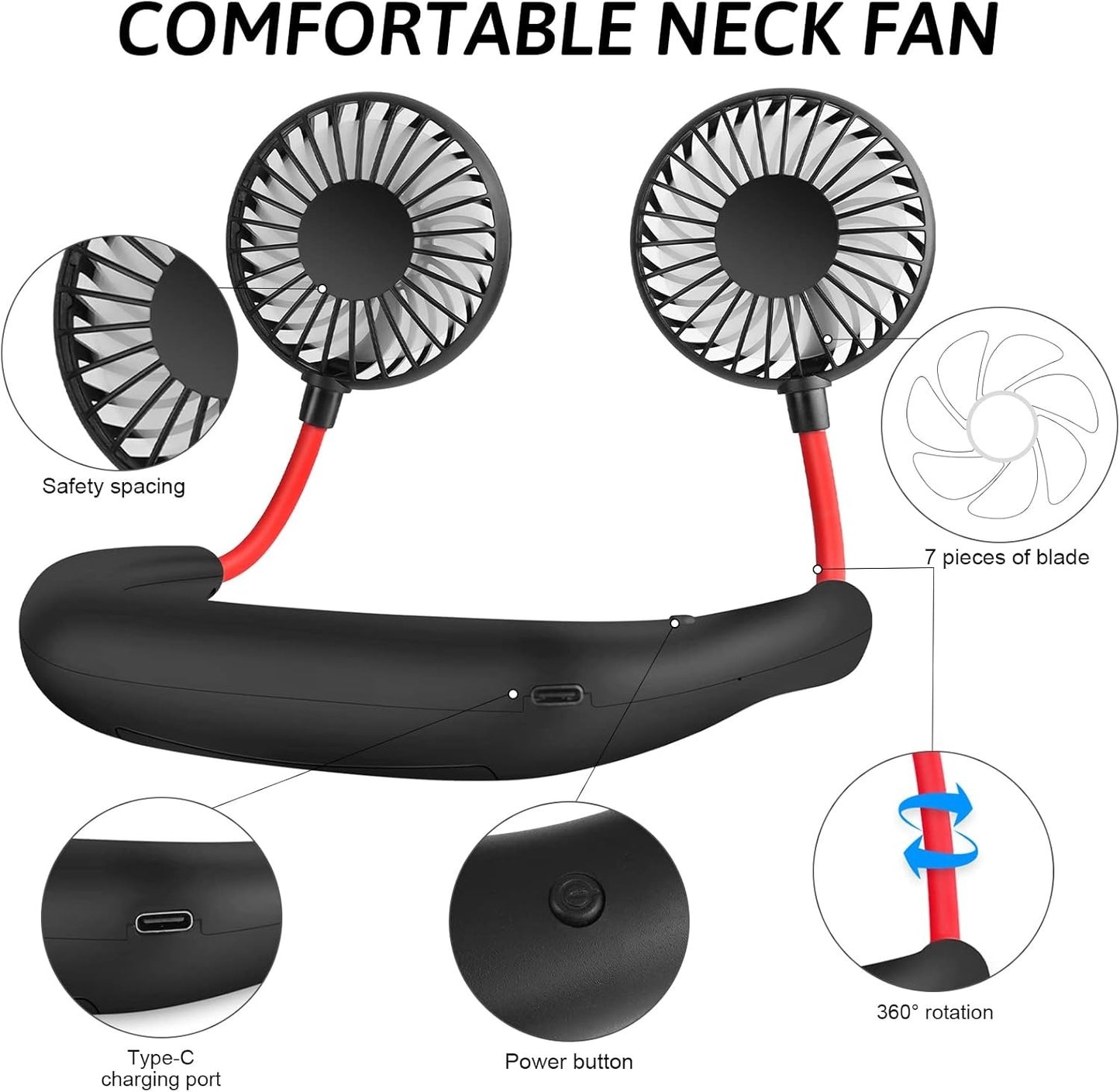 Neck Fan for Kichen